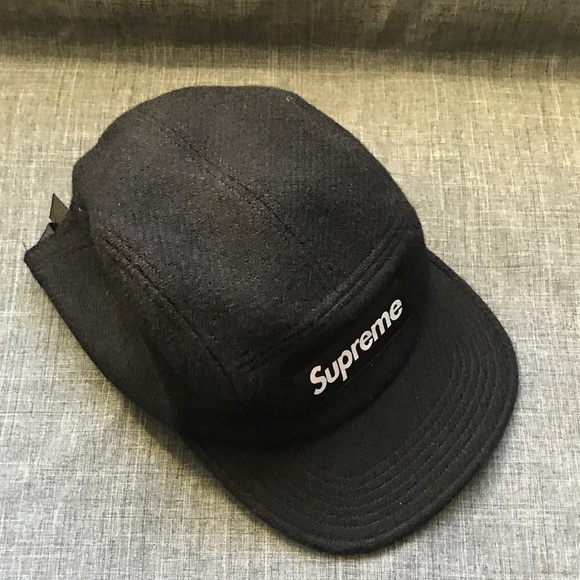 SUPREME Harris Tweed Camp Cap